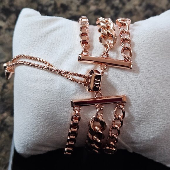 Bomb Party RBP8085 "She Understood the Assignment" Diamond CZ Luxe Bracelets - Picture 2 of 4